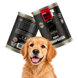 BUBAlicious More Meat mono karma dla szczeniąt Pure Line 400g PUPPY SARNA 3800