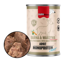 BUBAlicious LIGHT mono karma dla psa 400g SARNA 3801