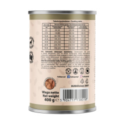 BUBAlicious LIGHT mono karma dla psa 400g SARNA 3801