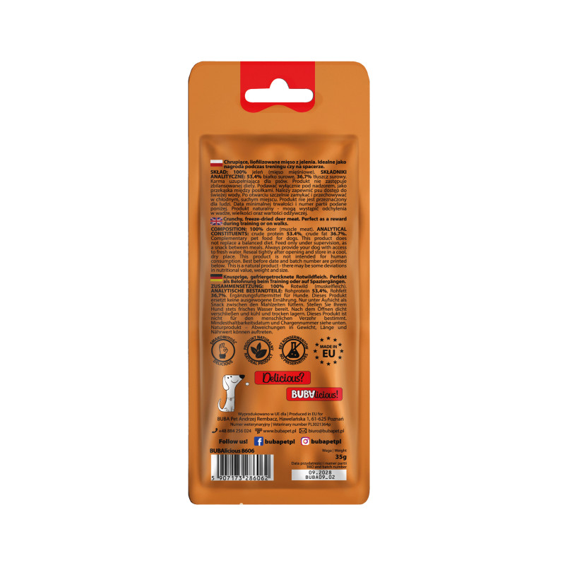 BUBAlicious LIO 35g jeleń 8606
