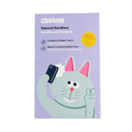 CANUMI Naturalne Sardynki dla Kota 90g