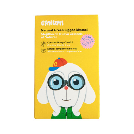 CANUMI Małże Nowozelandzkie dla Psa 120g