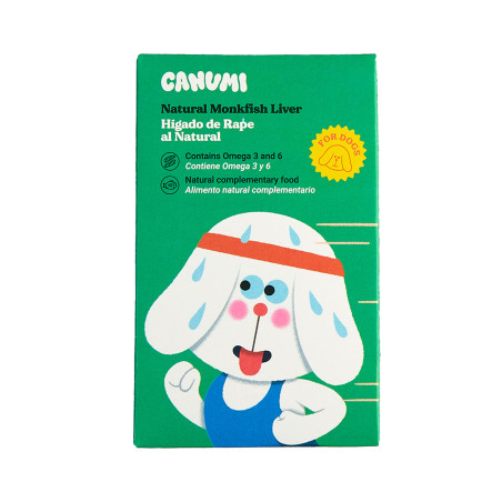 CANUMI Naturalna Wątróbka Żabnicy dla Psa 120g