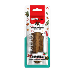 Bubalicious XMAS Baton Puppy&Senior dla psa z łososiem, z dodatkiem żurawiny i rozmarynu 8110