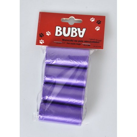 BUBA Woreczki na odchody o zapachu lawendy 4x 20szt