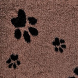 BUBA Legowisko antypoślizgowe DRY BED 28mm beż czarne łapki AB08